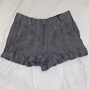 Black & White Pattern Shorts